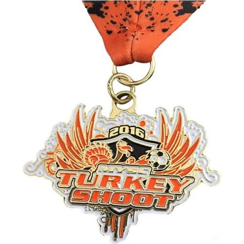 Metal medal with custom design and creative logo Most Popular Paint 2D3D Medals