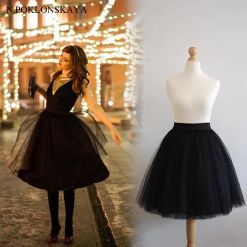 N.POKLONSKAYA Women's Tutu Skirts