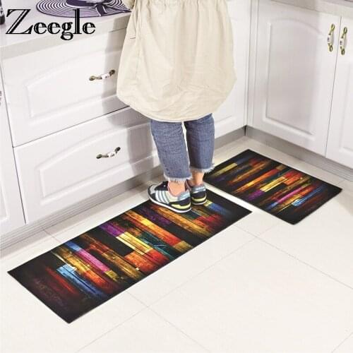 Zeegle Boho Style Doormats Outdoor Anti-slip Mat For Hallway Sofa Table Floor Mats Bedroom Carpets Bedside Mats Soft Kitchen Rug