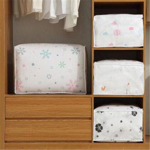 Under Bed Storage Quilted Bag Rangement Vetement Necessarie Feminina Storage Bag Waterproof Dustproof Quilt Bag Large#W