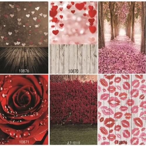 Vinyl Custom Photography Backdrops Prop Valentines Day Photography Background JL-24