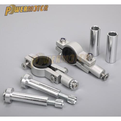 Motorcoss Parts Motorcycle Dirt Bike ATV Quad 1-1/8 28mm Handlebar hand guards Clamps Mount Kit 22mm handguards Mount Parts