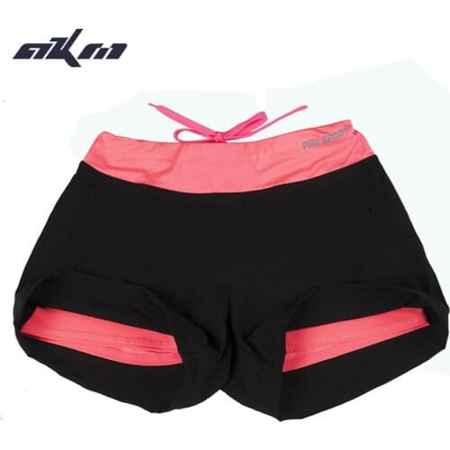2017 Summer Women Sports fitness Elasticit shorts fake of high elastic yoga running outdoor shorts absorbent fast drying shorts