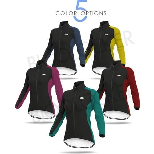 Winter Cycling Clothing Women Female Long Sleeve Thermal Fleece Jersey Set Mtb Road Bike Team Uniform Ropa Ciclismo Mujer