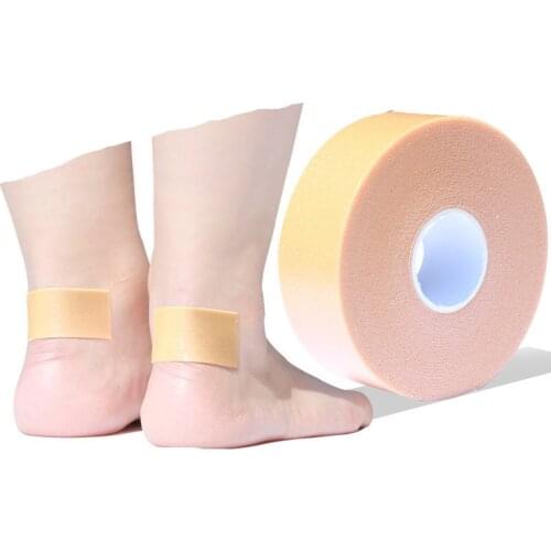 1 Roll Multifunction Foot Waterproof Heel Sticker Foam Tape Wear-resistant High-heeled Shoes Patch Shoe Inserts Unisex