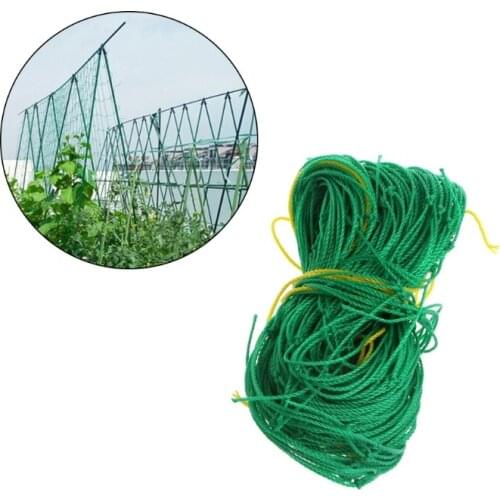 2PCS Plant Trellis Net 5m*3.6m Loofah Morning Glory Flowers Support Vine Climbing Net Hydroponics Grow Holder Bracket Garden Net