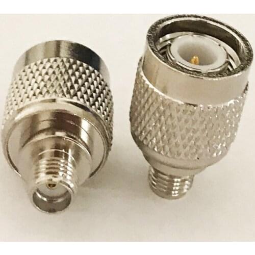20pcs/lot TNC Connector TNC Male Plug to SMA Female Jack RF Connector Adapter