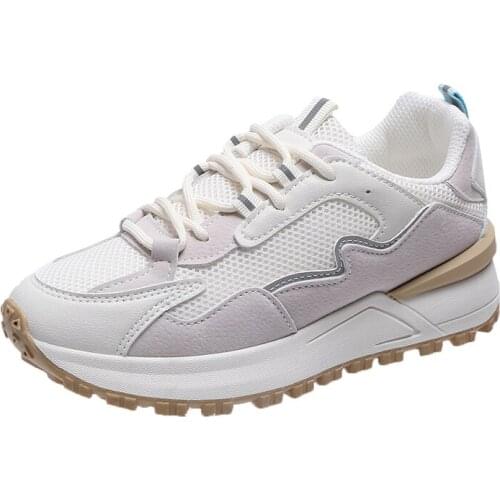 2021 Breathable Women Sneakers Healthy Walking Shoes Outdoor Mesh Antislip Sport Tennis Shoes Mother Gift Comfort Light Flats