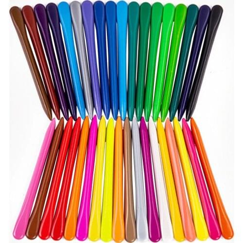 36PCS Crayons Oil Pastel Safety Non-Toxic Washable Paint 36 Colors Painting Drawing Pen for Kids Art School Supplies