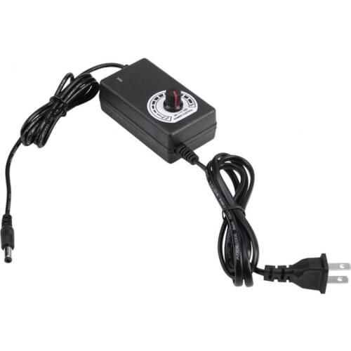 AC to DC Adapter 12V 2A Adjustable Power Supply Motor Speed Controller with US Plug For Electric Fan and Pump