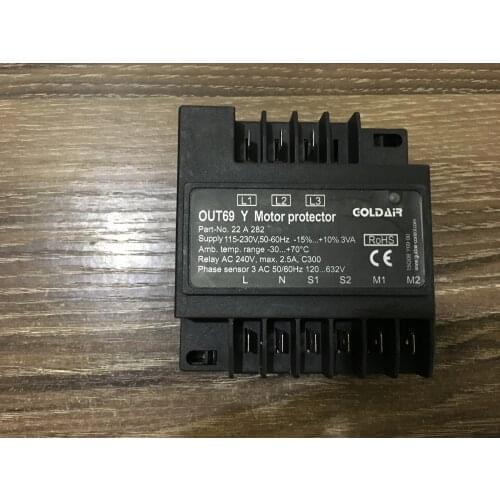 For RefComp compressor !!!protection module OUT69 Y replace INT69 RCX-A2 RCY motor protector 22 A 282