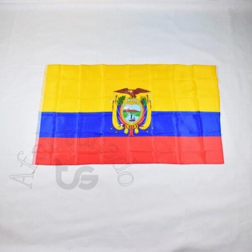 Ecuador 90*150cm Ecuadorian flag Banner 3x5 Foot national flag for meet,Parade,party.Hanging,decoration