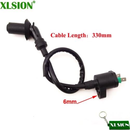 XLSION GY6 Ignition Coil For 50cc 110cc 125cc 150cc Pit Dirt Bike Go Kart Motor Moped Scooter ATV Quad Buggy Motocross Motorbike
