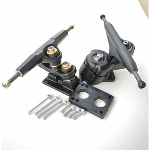 S5 S7 meraki land surf skateboard trucks 6.25inch double kingpin skateboard rear trucks gravity casting SHR 99A good bushings