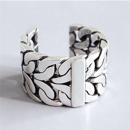 Miuoxion Retro Geometric Multi-Layer Chain Ring Fashion Personality Jewelry For Women Feature Namour Charm Gift All Seasons