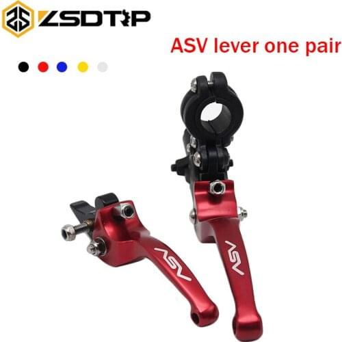ZSDTRP Motorcycle 7/8" 22mm CNC ASV F3 Series 2ND Brake Clutch Levers For Motocross Pitbike Dirt Pit Bike Universal