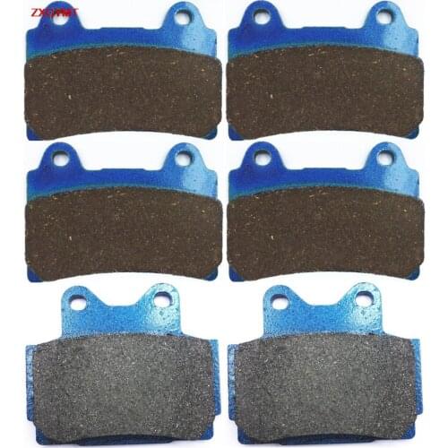 Sintering Disc Brake Pads Set for YAMAHA FZR 400 FZR400 1988 - 1990 Front Rear 90 88 89