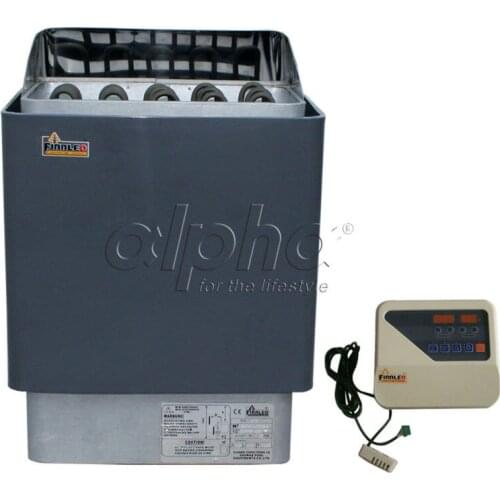 Free shipping 9KW220-240V 50HZ sauna heater with DIGITAL controller comply with the CE standard,1 YEAR guarantee