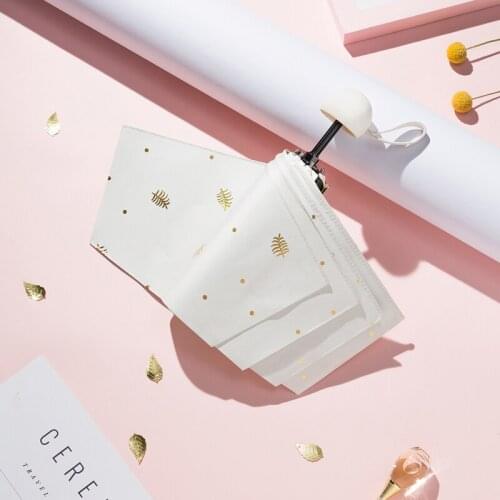 Uv Protection Umbrella Portable Waterproof Foldable High Quality Female Automatic Umbrella Parapluie Home Rain Gear DB60YS