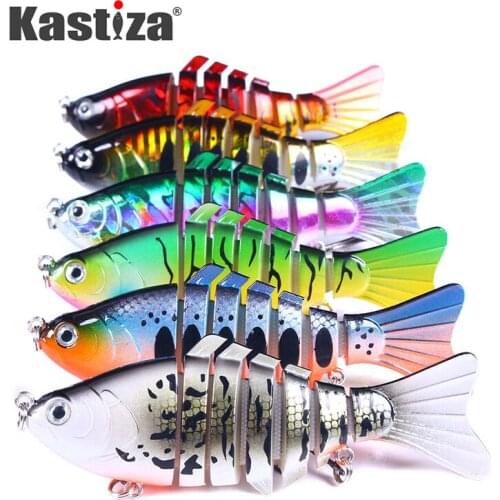 Fishing Lures Hard Bait Jointed Swimbait 8/10cm Fishing Bait Multi Segments Artificial Bass Pike Lure Crankbait Wobblers Pesca