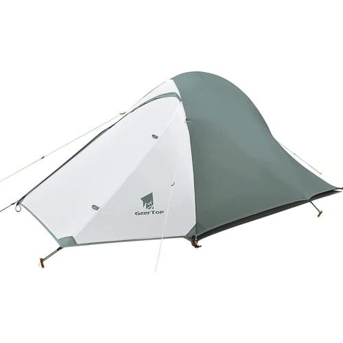 GeerTop Ultralight Camping Tent Two Person 4 Season Durable Waterproof Compact Dome Tents Easy Set Up for Outdoor Tourist Hiking