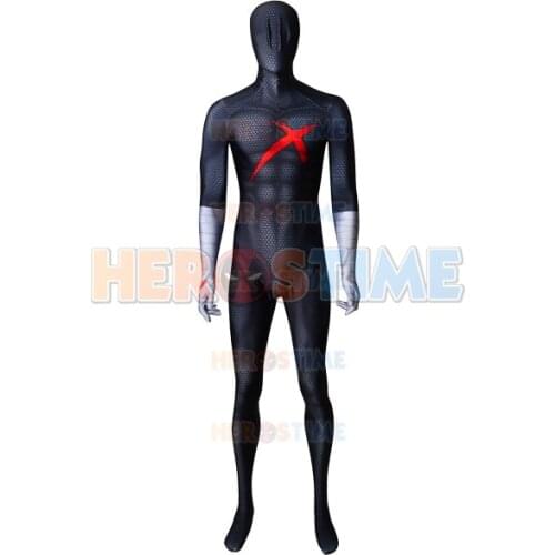 High Quality Red X Cosplay Costume 3D Print Spandex Zentai Bodysuit halloween costumes for Party