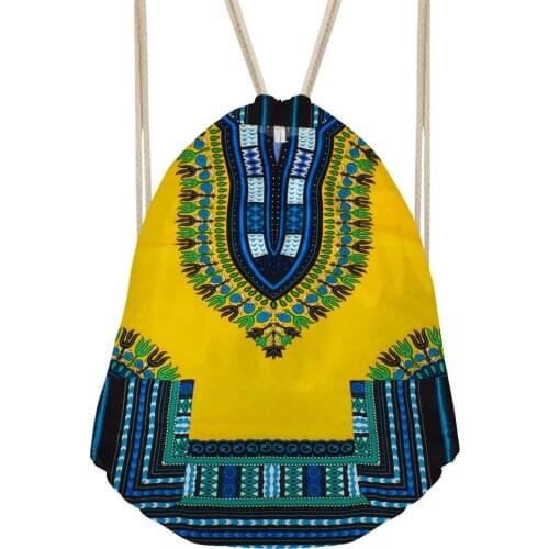 Noisydesigns South Africa Design Style Womens Backpack 3D Print Drawstring Bag Travel Beach Bags Feminine Backpacks Sac A Dos