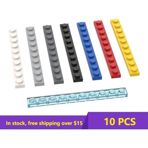10PCS Bricks Compatible Assembles Particles 4477 1x10 For Building Blocks Classic Brand DIY Educational High-Tech Spare Toys