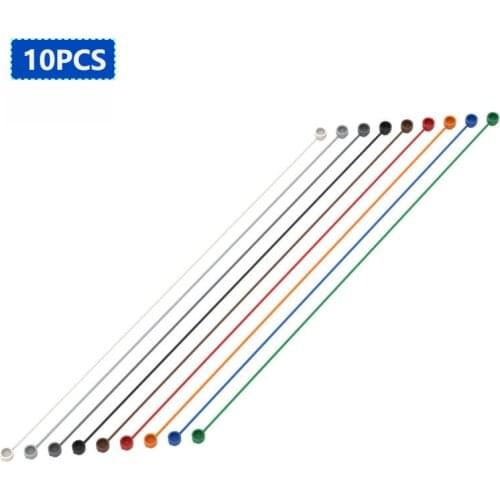10PCS MOC 63142 14225 1x30 String with End Studs 31L Overall Parts Building Blocks Parts DIY Educational Parts Kids Toys
