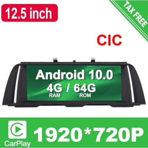 8 Core Android 10.0 System Car Multimedia Player For BMW F10 F11 GPS Navi Radio IPS Screen for CIC System 2011 2012 No Tax