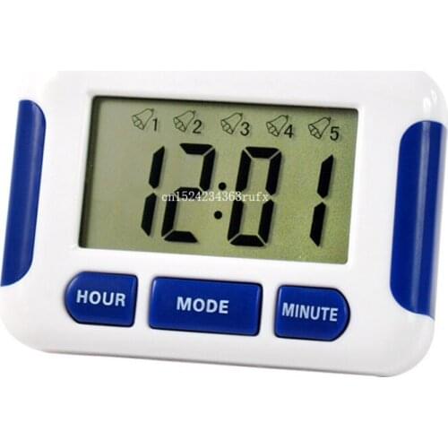 20pcs LCD Digital Kitchen Countdown Timer Alarm with Stand Kitchen Timer Practical Cooking Timer Alarm Clock