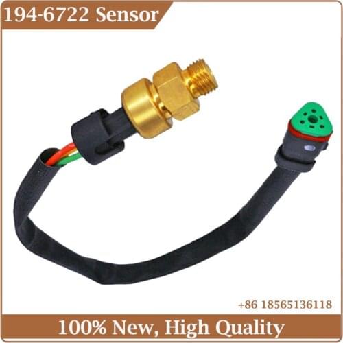 Excavator Engine C7 C13 C15 C16 Pressure Sensor Switch 194-6722 For Caterpillar CAT E325D E320D E323