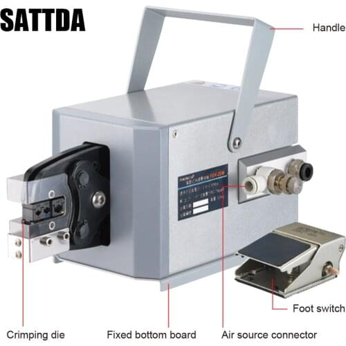 Fek-20m PNEUMATIC CRIMPING TOOLS for Kinds of Terminals with CE certification PNEUMATIC PILER Crimping machine air tools