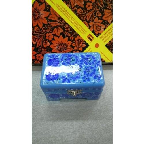 Шкатулки для украшений ХОХЛОМСКАЯ РОСПИСЬ China At AliExpress