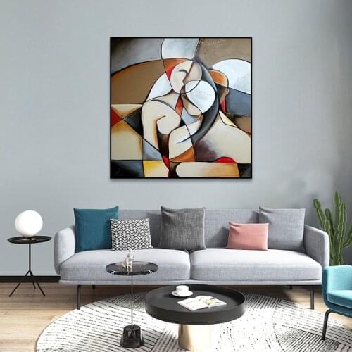 Famous Picasso Abstract Dream Woman Painting on Canvas Wall Art Posters and Prints Modern Pictures for Living Room Home Decor
