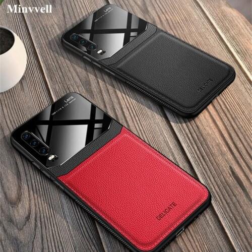 Leather Plexiglass Case for Samsung Galaxy Note 10 Plus 5G Note10 Note9 Note8 Cover On the For Samsung Note 10 9 8 10+ Pro Capa