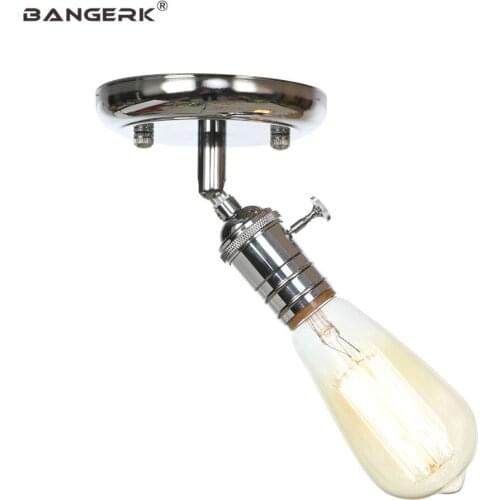 Loft Style Ceiling Lights Modern Regulating Band Switch Ceiling Lamp LED Edison Lustre Light Home Decor Lighting Luminaria