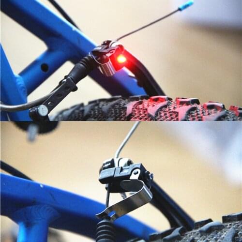 Mini Brake Bike Light Mount Tail Rear Bicycle Light Cycling LED Light High Brightness Waterproof LED Lamp Cycling Accessories