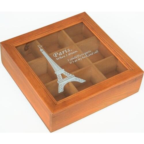 Multi-function Wooden Storage Box House Jewelry Box Makeup Boxes Wooden Storage Container For Desktop Household Decor