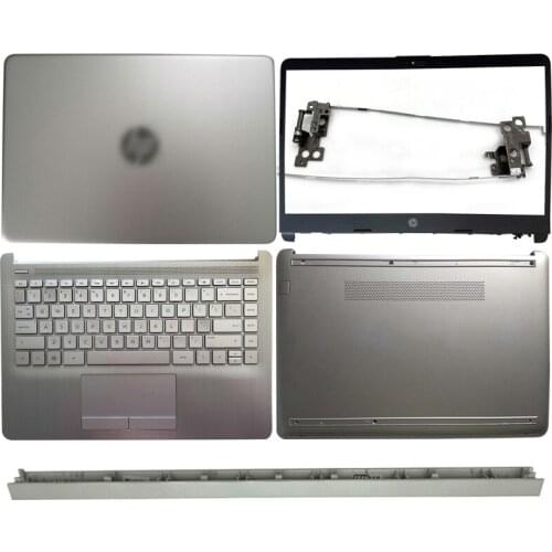 NEW Laptop LCD Back Cover/Front Bezel/Hinges/Palmrest/Bottom Case For HP 14-CF/DF/DK 14S-CF CR L24469-001 L48648-001 L24475-001
