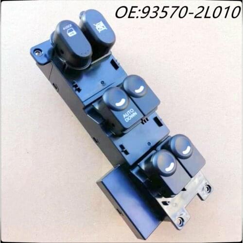 Car Window Lifterr switch drivers side Front left control switch 935702L010 93570-2L010 For Hyundai i30 I30cw 2008-2011
