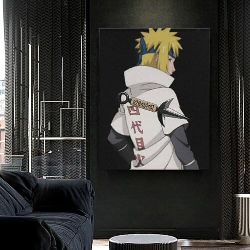 Poster Minato Namikaze Anime Canvas Painting Wall Art Decoration Living Room Bedroom Study Home Printed Matter