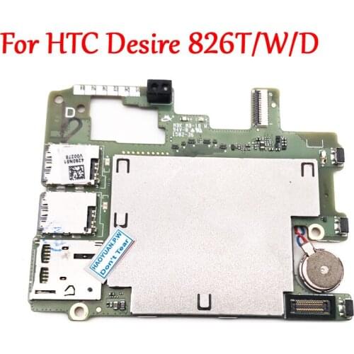 Full Work Unlock Mobile Electronic Panel Motherboard Circuits Flex Cable For HTC Desire 826 826W D826D 826T