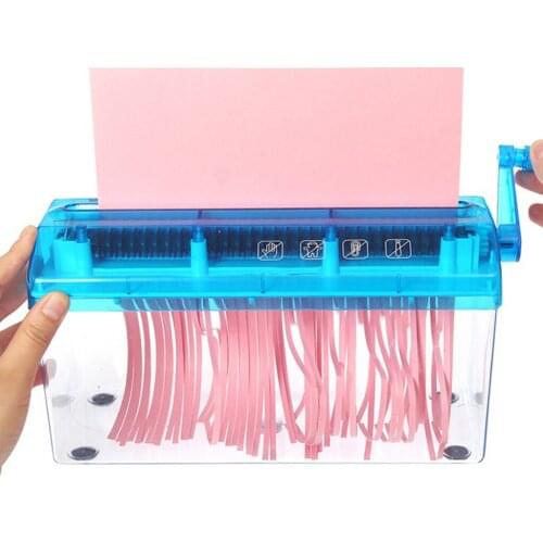GGATC Mini Hand Shredder Paper Quilling Tools Handmade A6 Paper Documents Cutting Machine Tool for Office Home School Supplies