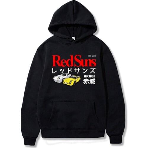 Japanese Anime Initial D Drift Hoodie AE86 Hoodies Sweatshirt Men Women Oversized Loose Casual Pullover Male Creativity Hoody