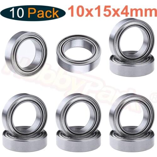 86693 286068B HSP Parts Ball Bearing Axle 15x10x4 02138 1/10 1/16 For Himoto RC Cars Kidking Kingliness Troian METEOR