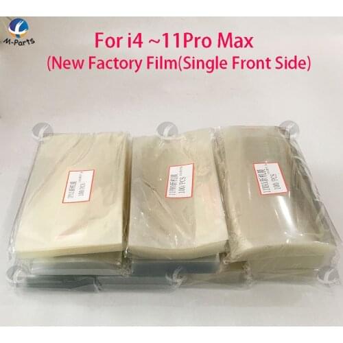 10pcs / Lot Front Screen Protective Film For iPhone 4 4S 5 5S 5C 6 6P 6S 7 7P 8 8P Plus X XS XSM XR 11 Pro Max New Phone Film