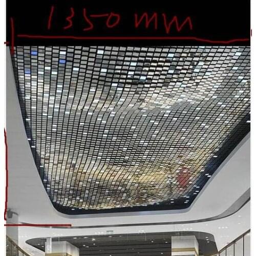 Golden stainless steel sheet ceiling decoration transparent acrylic hall living room ceiling lamp led