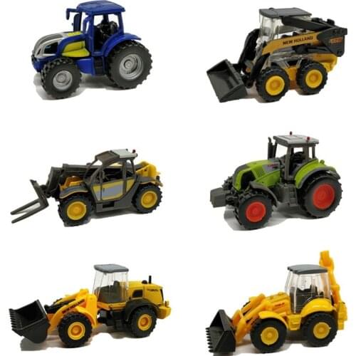 1:87 NOREV New Holland B115B L175 E215B LM1745 Excavator W190B Bulldozer No Box