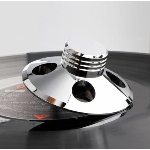 304# stainless steel 386g LP Record Disc Turntable Clamp Monza LP Stabilizer